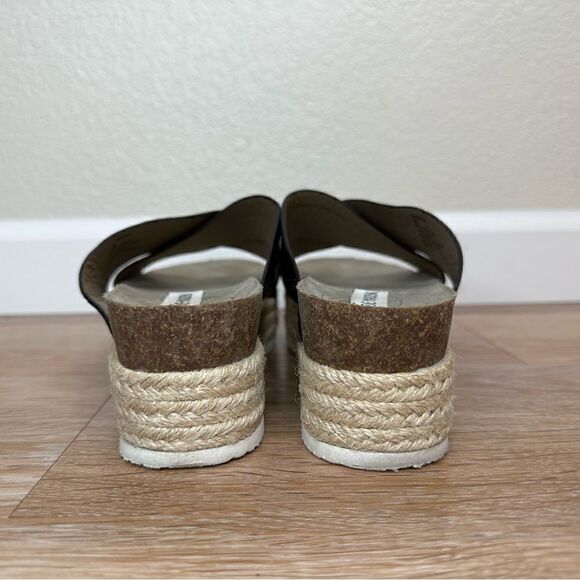 Steve Madden Hassie Platform Chunky Espadrille Sandals - Picture 9 of 12